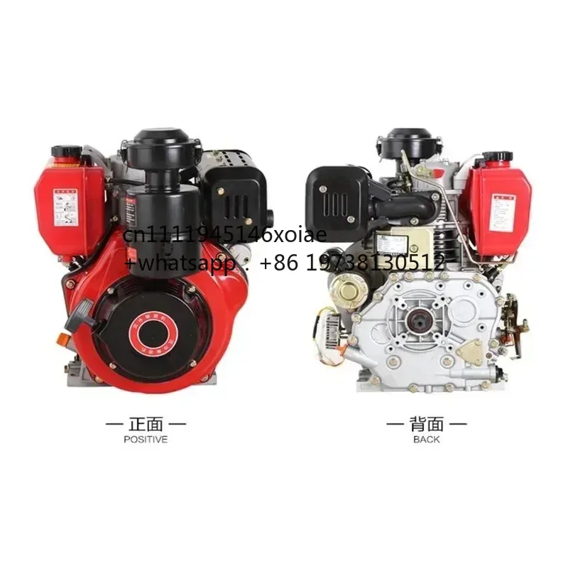 Engine Cylinder Head - Moteur diesel monocylindre refroidi par air