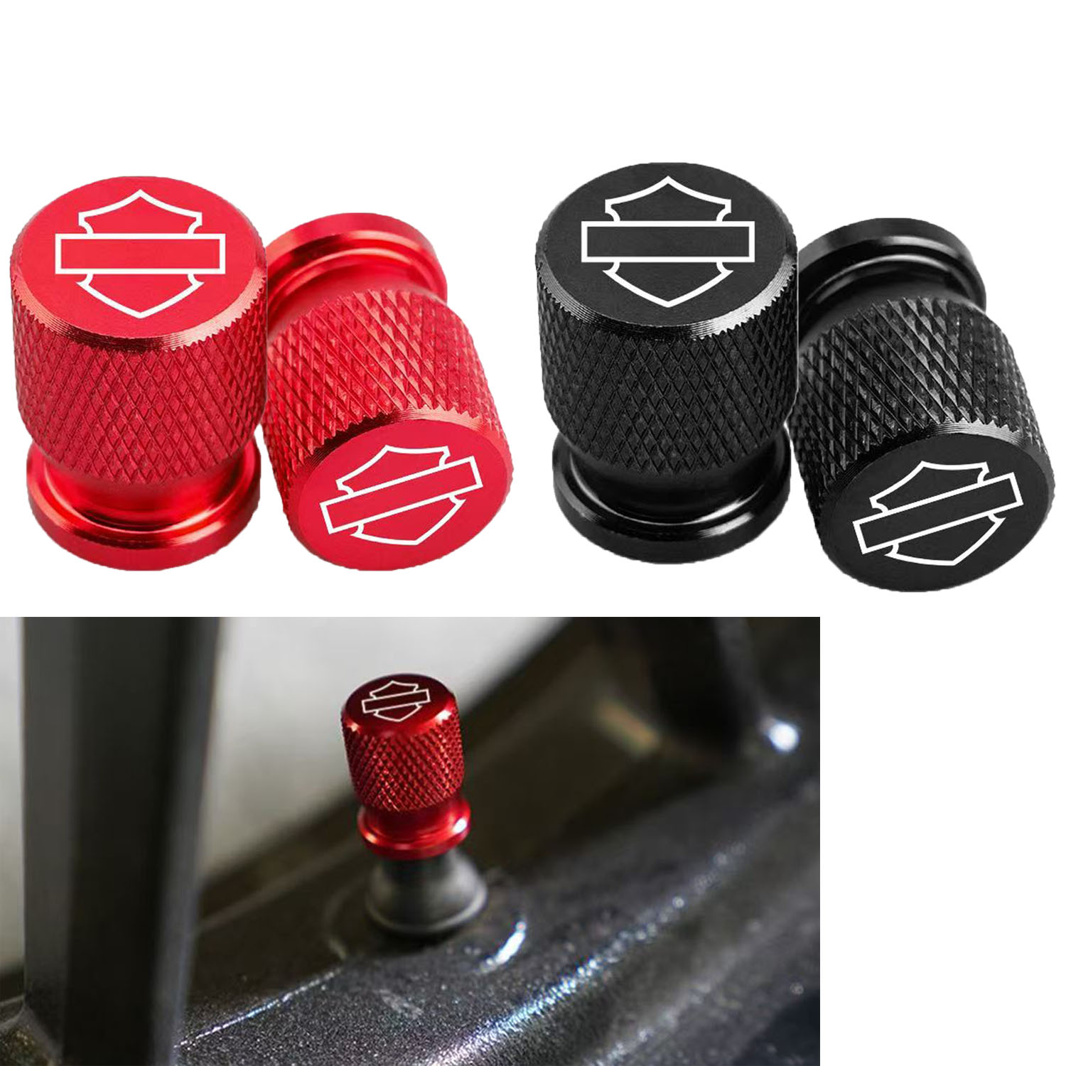Bouchons de valve de pneu en a - Motorcycle Valve Cover avis et prix