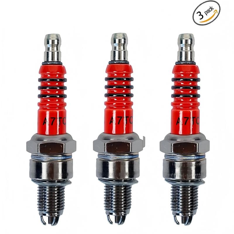 3 bougies d'allumage A7TC à 3  - Motorcycle Spark Plug avis et prix